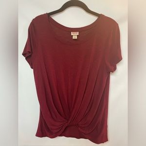 Mossimo top with front knot